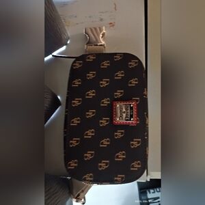 Dooney & Bourke Brown Leather Crossbody Bag And Wallets